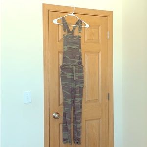 White Crow Camo Sweat Overalls